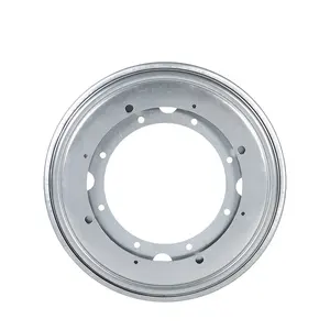 Plaque pivotante <span class=keywords><strong>ronde</strong></span> à roulement à billes de 9 pouces Lazy Susan Platine en fer Placage <span class=keywords><strong>Table</strong></span> à manger industrielle contemporaine Accepter 7-15 jours - Product Image 1