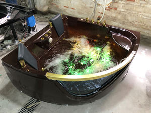 Meilleure vente HG Baignoire <span class=keywords><strong>spa</strong></span> en acrylique pour <span class=keywords><strong>2</strong></span> <span class=keywords><strong>personnes</strong></span> Baignoire à remous en acrylique haut de gamme à usage domestique - Product Image 6