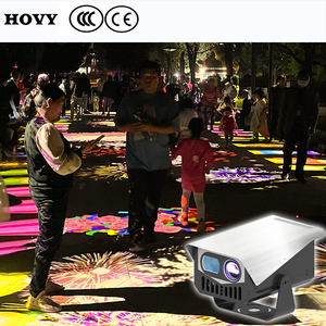 Ngoài trời Holographic tương tác Full HD tự động tập trung di động chiếu Android hệ thống kỹ thuật số máy chiếu sàn - Product Image 3