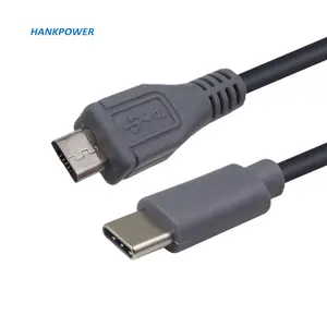 OEM-convertidor USB tipo C macho a tipo C macho, adaptador OTG, Cable de carga de datos de plomo