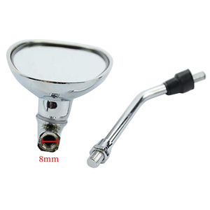Gương chiếu hậu mạ bạc GOOFIT 8mm thay thế cho xe tay ga, xe máy, xe mô tô 50cc 70cc 90cc 110cc 125cc 150cc 200cc 250cc - Product Image 4