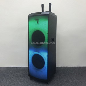 Loa Karaoke 6000W Chuyên Nghiệp Hoạt Động Loa Siêu Trầm Loa Kích Thước Lớn Dual12Inch Với Micro Không Dây - Product Image 2