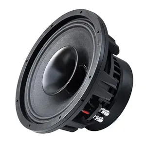 DIBEISI wholesale Aluminum basket horn dome tweeter SCV speaker 10" subwoofer speaker 12 car subwoofer AS1011