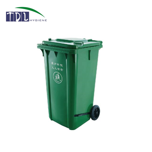 Plastic 240 Liter Outdoor Industrial Pedal Dustbin