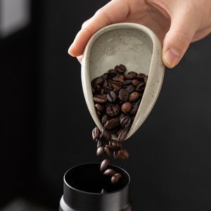Classic Style Espresso Bean Dish Tea Plate Spray Bottle Eco-Friendly Coffee Bean Display Dosing <b>Trays</b> Kits Custom Packaged Box - Product Image 4