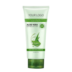 Gel Nettoyant Exfoliant Visage Doux Éclaircissant et Blanchissant à la Vitamine C et à l'Aloès pour Peaux Sensibles, Nettoyage des Pores, Marque Privée - Product Image 1