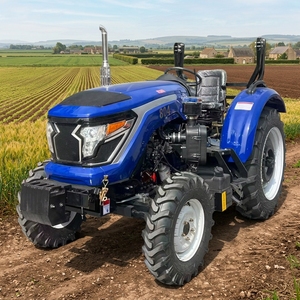 Tractor Económico con Certificación CE y EPA Euro 5, Neumáticos Todoterreno, Maquinaria Agrícola, Tractor de 80HP con Elevación Hidráulica, Tractor de 4 Ruedas Motrices para Pastoreo - Product Image 1