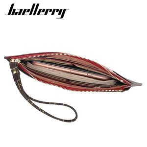 Baellerry Women's <b>Long</b> Wallet Pu Leather Zipper Clutch <b>Bag</b> With Strap Everyday Use - Product Image 2