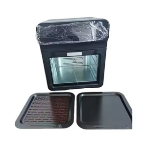 Lò nướng điện đa năng hiện đại, dung tích lớn, kiểu vuông, tích hợp chức năng chiên không dầu, lò vi sóng thông minh cảm ứng, dành cho hộ gia đình, chất liệu thép không gỉ - Product Image 6