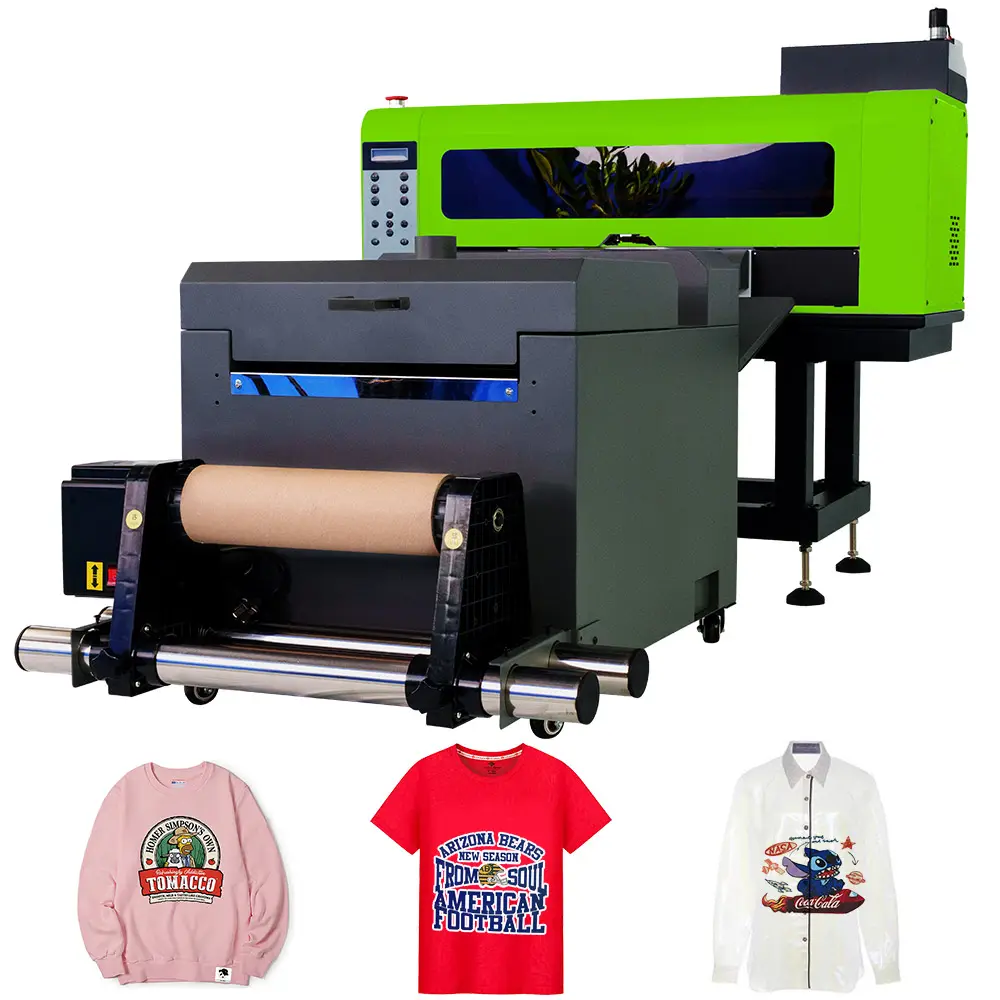 Okai Inkjet T-Shirt 30Cm Inkt Xp600 Dubbele Printkop Tshirt A3 Printmachine Inkjetprinters Geleverd Automatische Dtf Printer