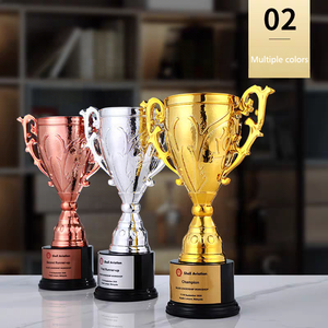 Trofeo <span class=keywords><strong>de</strong></span> Metal Plateado Personalizado Holywell 2026, <span class=keywords><strong>Copa</strong></span> Grabada, Premio para <span class=keywords><strong>la</strong></span> <span class=keywords><strong>Copa</strong></span> Mundial <span class=keywords><strong>de</strong></span> Fútbol, Trofeos para Campeonatos Deportivos - Product Image 2