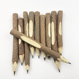 Crayon Personnalisé Écologique, Crayon Naturel Fait Main en Branche, Crayon en Bois Artisanat, Stylo - Product Image 4