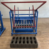 Petite machine manuelle à briques de ciment non combustibles pour usage domestique