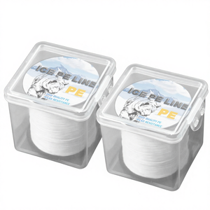 Línea de Pesca de Hielo de 500M de Fábrica OEM, Resistente al Desgaste, Anti-Mordida, Multifilamento, Trenzada de PE, Flotante, para Pesca en Lago - Product Image 3