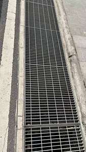 Grille en acier galvanisé robuste <span class=keywords><strong>pour</strong></span> couvercle de trappe de sol, grille de drainage, plateforme - Product Image 4