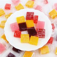 Mango Cube Kauwgommetjes met Echt Fruit Sap Private Label OEM Groothandel Fabriek Directe Fabrikant Exporteur