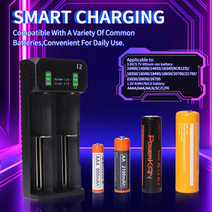 デュアルスロットUSB-C急速充電LEDディスプレイバッテリー充電器<span class=keywords><strong>1.2V</strong></span>カメラ用電源DCポートテーブル4バッテリー充電器US AA - Product Image 4