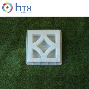 PVC lát Patio ĐÁ BÊ TÔNG khuôn Bìa Interlock đúc precast gạch nhựa Breeze khối khuôn - Product Image 2