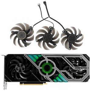 Ventilateur de carte vidéo 82MM TH8015S2H-PC001 FD8015U12D pour <span class=keywords><strong>Palit</strong></span> <span class=keywords><strong>GeForce</strong></span> <span class=keywords><strong>RTX</strong></span> 3060 <span class=keywords><strong>Ti</strong></span> 3070 3070Ti 3080 3080Ti <span class=keywords><strong>3090</strong></span> Gamingpro OC GPU - Product Image 1