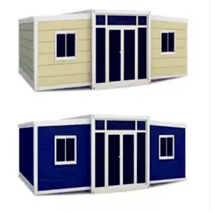 America Hot Sale Fertighaus Mobile Tiny Modular Homes Erweiterbare Container häuser mit vollem Badezimmer