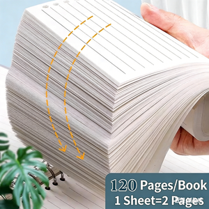 Cuaderno de Hojas Sueltas A4, Cuaderno Grueso B5, Cuaderno A5 para Estudiantes, Cuaderno Desmontable - Product Image 4