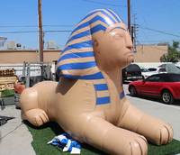 Pyramide / Sphinx / Serpent gonflable géant personnalisé pour la décoration d'événements en plein air, la publicité et la promotion