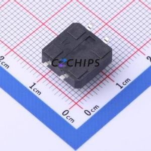 TS-KG1103S-BB65F Tactile Switch SMD-4P,12x12mm Switch Single Pole Single Throw Round Button 2.5N Vertical Mount - Product Image 2