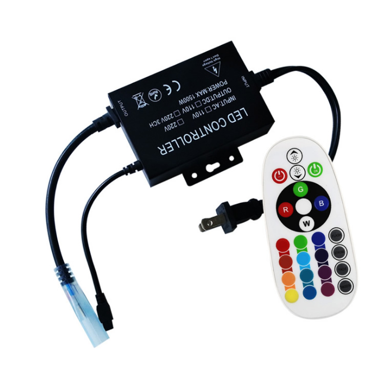 Высоковольтные светодиодные лампы 1500 Вт rand с дистанционным управлением, контроллер светодиодных лент rgb 110 В 220 В, контроллер светодиодных лент