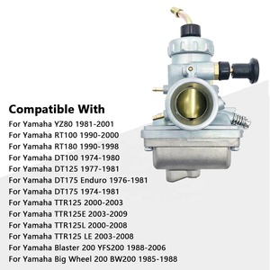 Motorcycle Carburetor for <strong>Yamaha</strong> DT100 DT125 DT175 <strong>DT</strong> 100 125 175 RT 100 180 TTR 125 125E 125L Big Wheel Blaster 200 Carburetor - Product Image 3