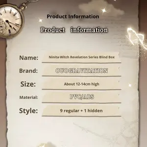 Figurines de la <span class=keywords><strong>série</strong></span> Ninita Witch Revelation, design original, boîte mystère, ensemble complet, vente directe en gros, jouet de collection de designer - Product Image 3