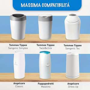 Paquete de 9 cartuchos de recarga de contenedor de pañales de entrega rápida, película de recarga de contenedor de pañales con película de recarga de excelente calidad, contenedor de pañales - Product Image 5