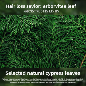 120g サイプレスリーフシャンプーとウスマン草石鹸（シャンプー、オイルコントロール、クレンジング、ヘアケア用） - Product Image 4