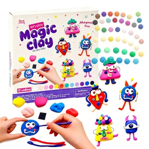 Arcilla Seca al Aire Perfecta, Kit de Manualidades de 12 Colores para Niños, Juego Sensorial Navideño y Creatividad, Juguetes Educativos para Niños - Product Image 1