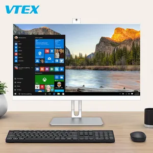 23.8Inch 24 Inch Core I3 I5 I7 AIO PC Kinh Doanh Máy Tính Để Bàn Monoblock Barebone Máy Tính Tất Cả Trong Một Bàn Hàng Đầu Máy Tính Tất Cả Trong 1 PC