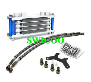 Top Qualité Singe Vélo Pièces Moteur De <span class=keywords><strong>Moto</strong></span> Refroidisseur D'huile De Refroidissement Radiateur Kit pour Singe <span class=keywords><strong>125</strong></span>/140cc Pit Bike - Product Image 6