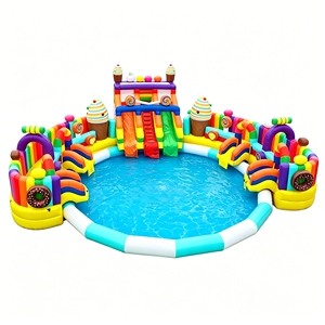 Parque Acuático Inflable de Fácil Instalación al por Mayor, <span class=keywords><strong>Precios</strong></span> de Parques Acuáticos Inflables para Operación Comercial a Largo Plazo, Parque de Resort - Product Image 3