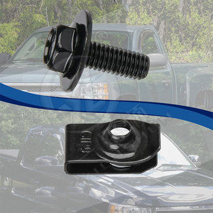 Tornillo de sujeción en U de acero M6 para capó de motor J153J202, fijación automática para vehículos - Product Image 4
