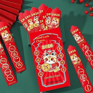 Paquetes de Papel Rojo para Sorteo del Año del Caballo 2026, 12 Cajas, Caja Sorpresa Creativa para el Festival de Primavera, Amuleto de la Suerte, Dinero de Año Nuevo - Product Image 6