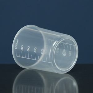 Factory Supply 30Ml Transparent Laboratory <strong>Beaker</strong> Graduated <strong>Plastic</strong> <strong>Measuring</strong> Cups - Product Image 4