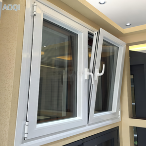 Özelleştirilmiş Boyutta Alüminyum Profil Kanatlı Pencere Ofis Çift Camlı Pencere Yüksek Sızdırmazlık ve Işık Engelleyici Özellikli - Product Image 5