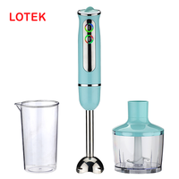 Mixeur plongeant électrique 700W à 4 lames, vitesse variable, avec bouton-poussoir, pour usage en cuisine - Vente en gros