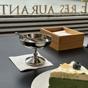 Bán buôn thép không gỉ Ice Cream cup Ins cổ điển cao tráng miệng cup - Product Image 6