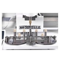 Machine de perçage automatique de lentilles optiques, perceuse numérique de trous pour verres de lunettes, perceuse de lentilles CNC sans gabarit - NH-3G