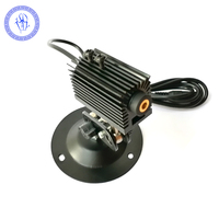 Modul Laser sorot titik merah 3V 5V 650nm 100mW, iluminator Laser dengan adaptor