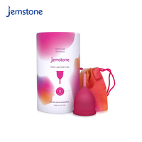 Boîte en carton ronde écologique personnalisée pour coupe menstruelle, emballage en tube cylindrique en papier kraft pour tampon et coupe menstruelle