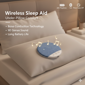 Haut-parleur d'oreiller X3pro 5.4 – Machine sonore sous oreiller – <span class=keywords><strong>Bruit</strong></span> blanc stéréo HiFi avec minuteurs <span class=keywords><strong>de</strong></span> 30/60/90 minutes <span class=keywords><strong>pour</strong></span> chambre à coucher - Product Image 2