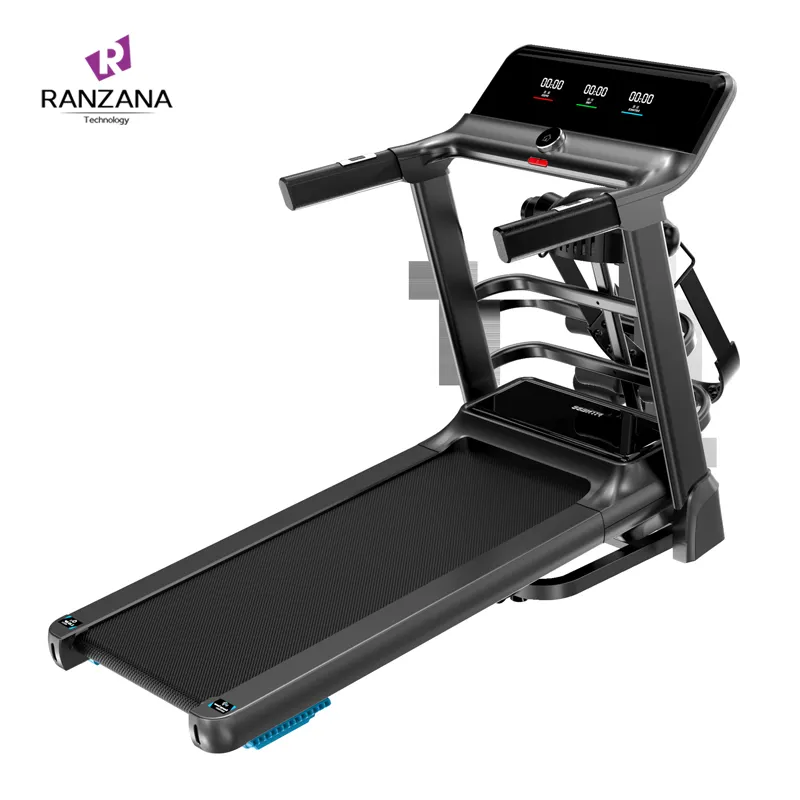 Treadmill Elektrik Lipat Pelatihan Profesional dengan Speaker Multifungsi Peralatan Fitness Treadmill Bermotor