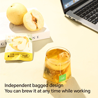 Thé aux fleurs d'osmanthus et de poire XiaoShanLong, thé aux fruits, sachets de thé individuels pour les entreprises, les hôtels, les restaurants et les bureaux