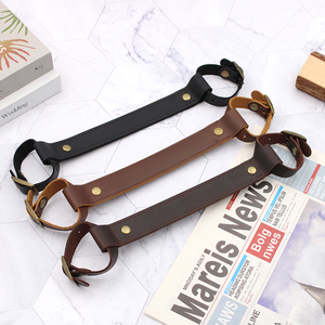 Lève-vélo portable en cuir véritable durable pour cadre de vélo, idéal pour le transport et la détente en extérieur - Product Image 6