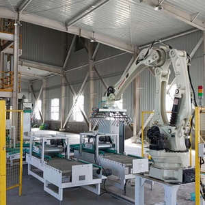 Auto Robot Palletizer 1000bags Automatic Pallet Stacking Robotic Wood Pellets Rice <b>Seed</b> Bags Palletizing System Robot Palletizin - Product Image 6